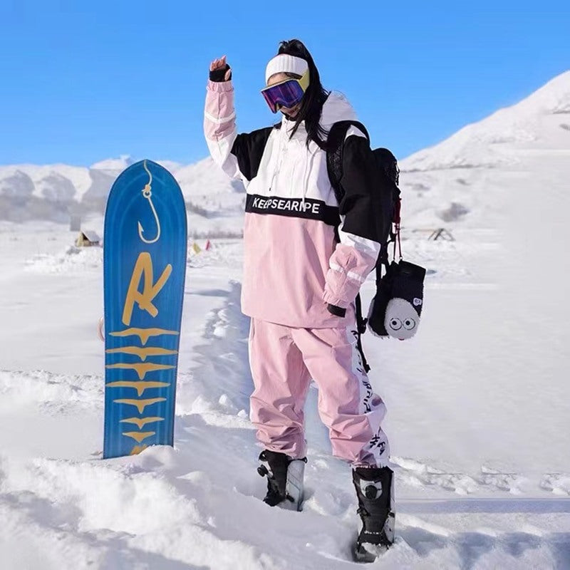 Loose Hip-Hop Version Ski Snowboarding Sets