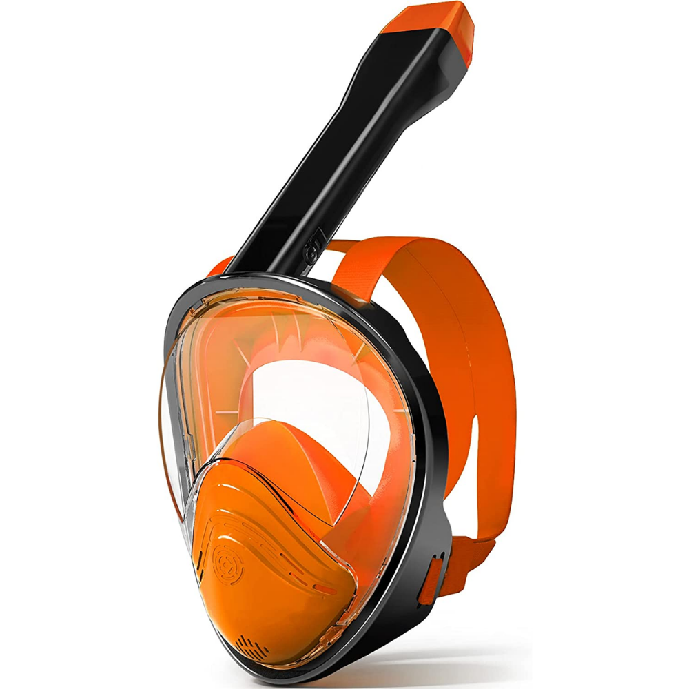 Full Face Snorkel Mask | Foldable Snorkel Mask - Snorkelling Gear |  Anti Fog & Anti Leak