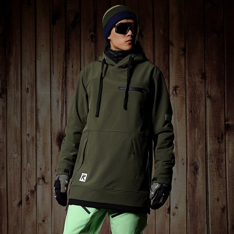 Men's High Quality Hooded Outdoor Ski Snowboarding Jacket