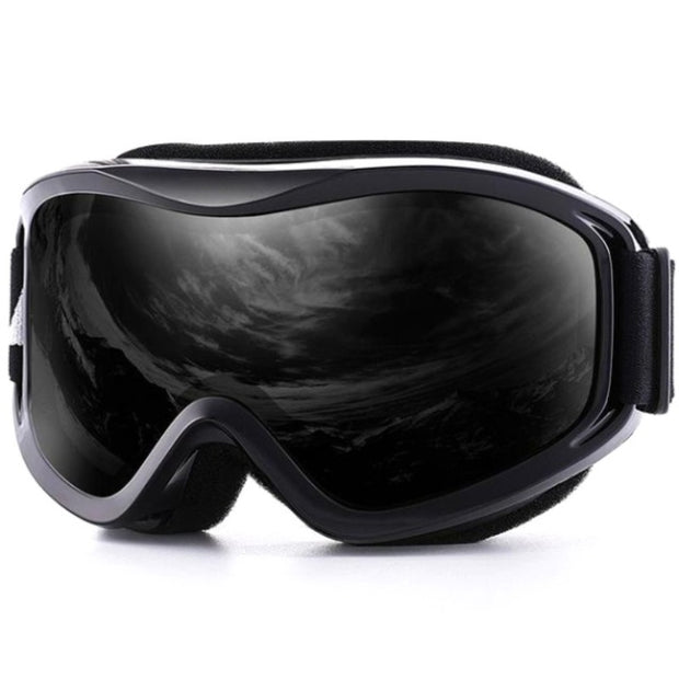 Black Extreme Ski And Snow Glasses