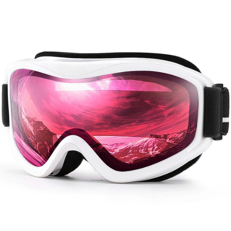 Professional Double Layers Anti-Fog Skiing Snow Goggles