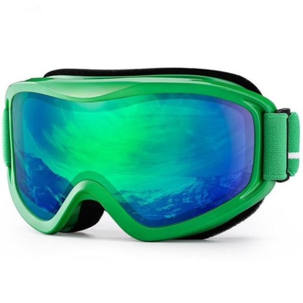 Green Extreme Ski And Snow Glasses