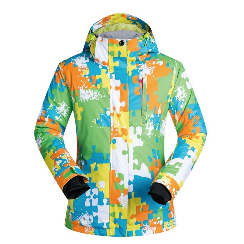 Warm Windproof Waterproof Outdoor Men's Ski Jacket