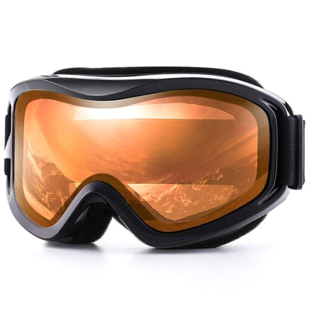 Orange Extreme Ski And Snow Glasses