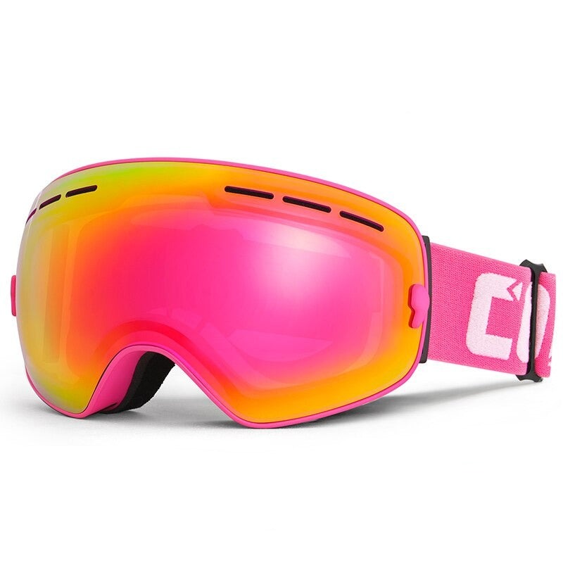 Unisex Double Layers Anti-Fog Skiing Snow Goggles