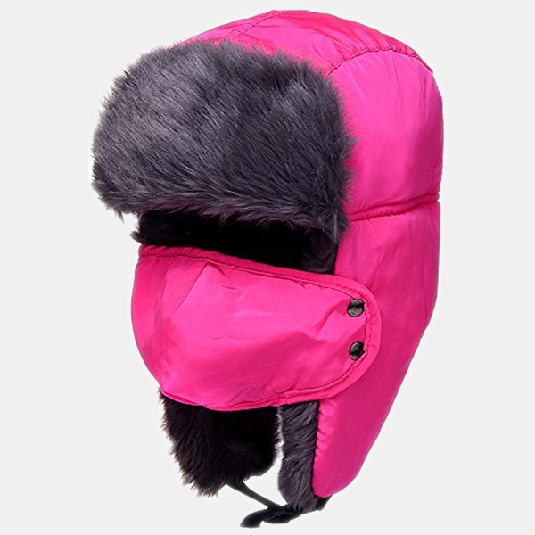Winter Pink Fur Hat