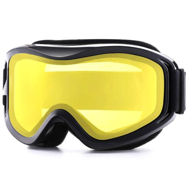 Yellow Extreme Ski And Snow Glasses