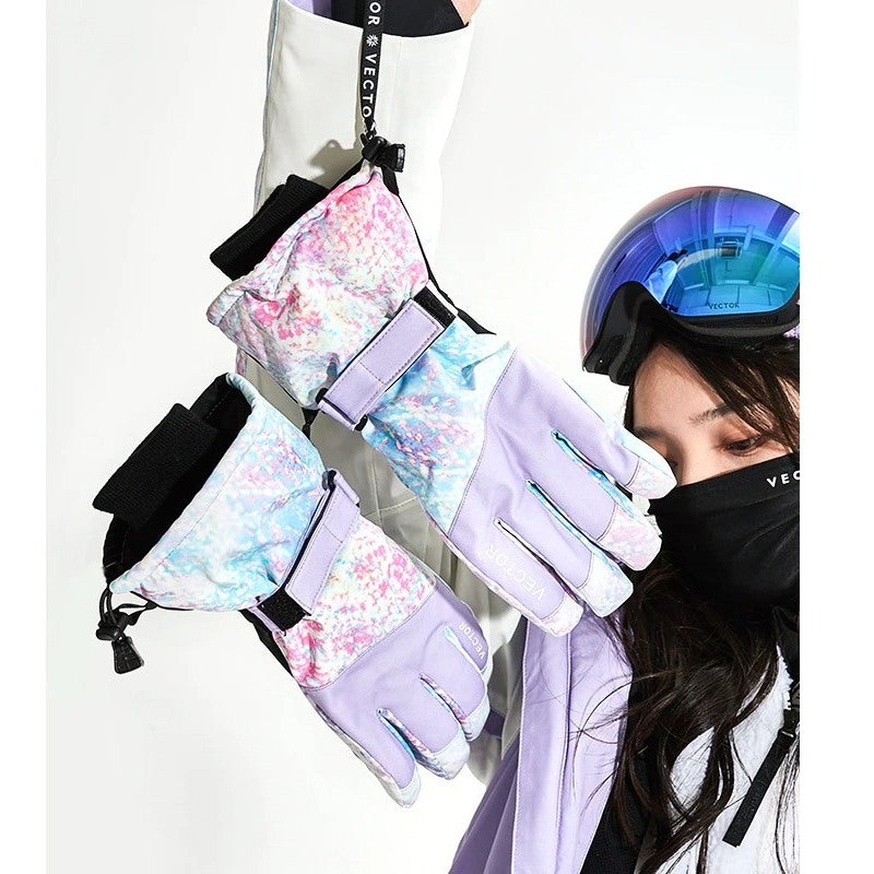 Extra Thick Mittens Ski Gloves