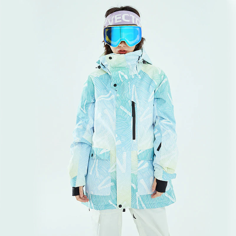 Warm Windproof Waterproof Outdoor Snowboarding Jacket