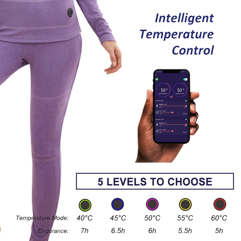 USB Charging Electric Thermal Heating Trousers
