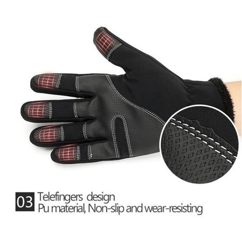 Waterproof Warm Touch Screen Ski Gloves