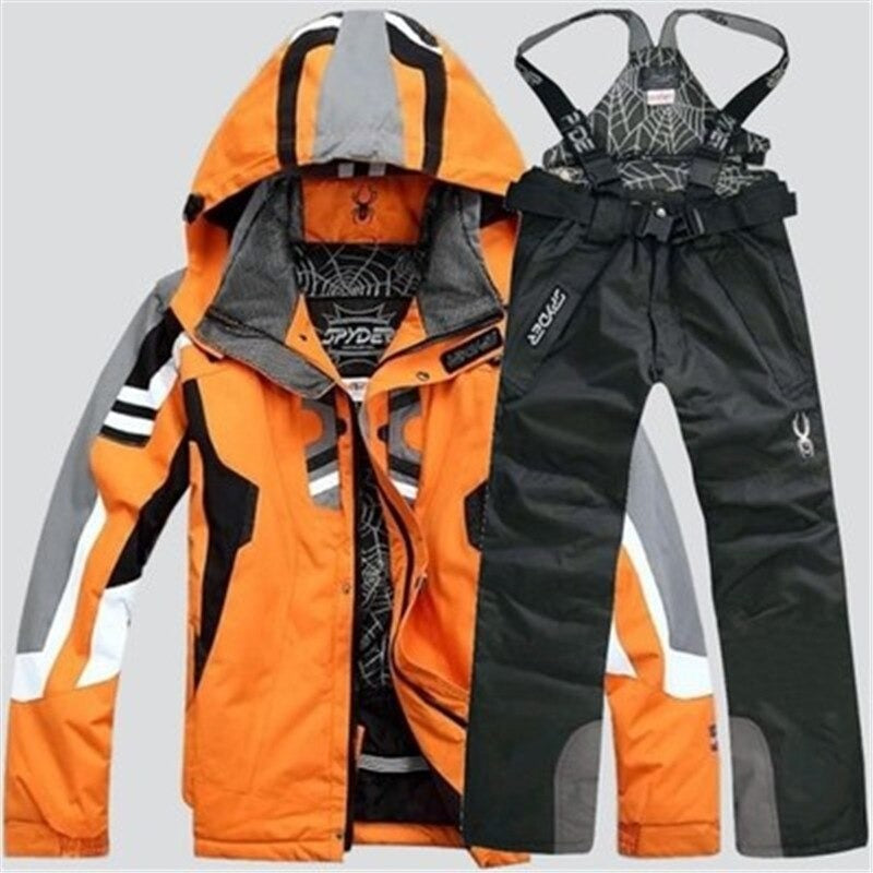 Winter Outdoor Thermal Ski Jacket And Ski Trousers Sets