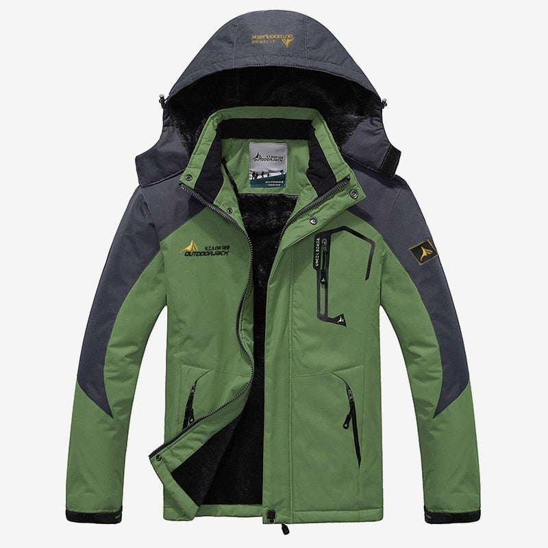 Warm Snow Fleece Windproof Jacket