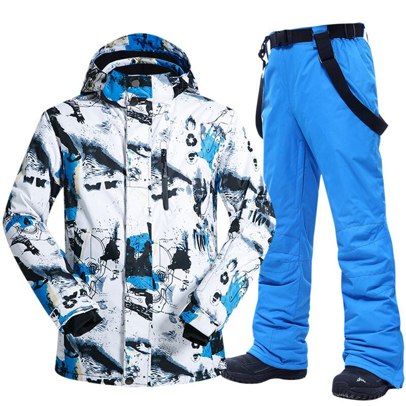Winter Warm Windproof Waterproof Outdoor Ski Suit