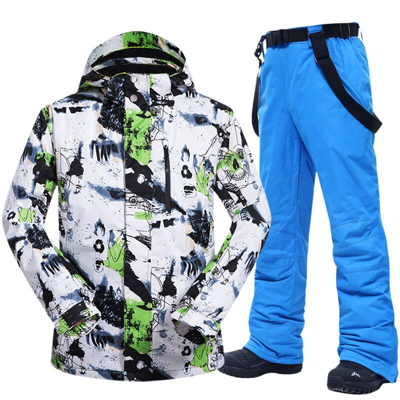 Winter Warm Windproof Waterproof Outdoor Ski Suit