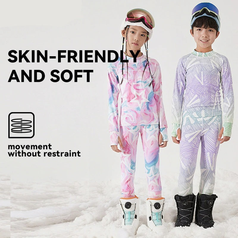 Children's Ultra Soft Winter Quick Dry Base Layering Set
